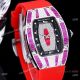 Swiss Grade Richard Mille Lady RM7-1 Bust Down Watch Pink&Clear Diamond 31mm (5)_th.jpg